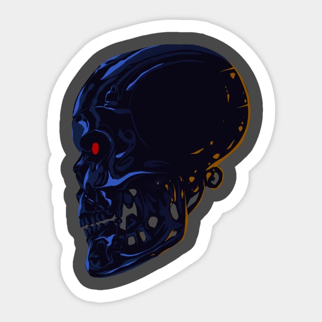 terminator Sticker by Kotolevskiy